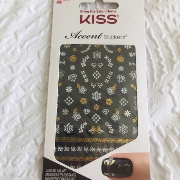 4 FOR $10 Kiss Nails Accent Stickers Nail Art - Picture 2 of 7
